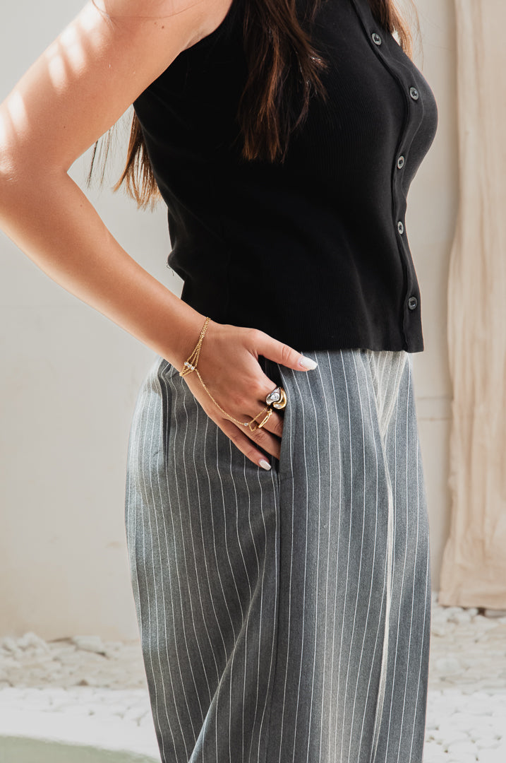 Grey Sloane Trousers